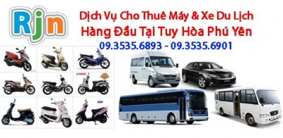 Cho thuê xe du lịch, xe máy tại Tuy Hòa Phú Yên chất lượng giá rẻ