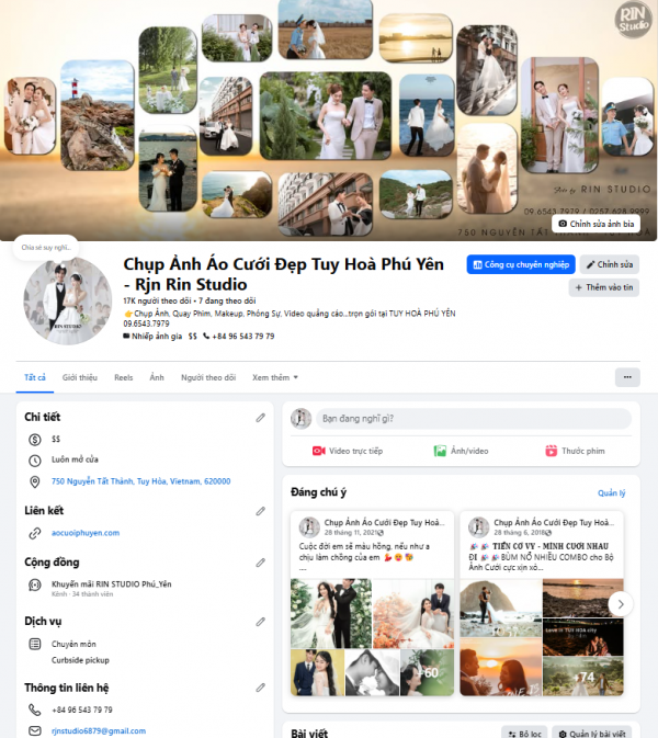 chup anh ao cuoi rjn rin studio tuy hoa phu yen A 1